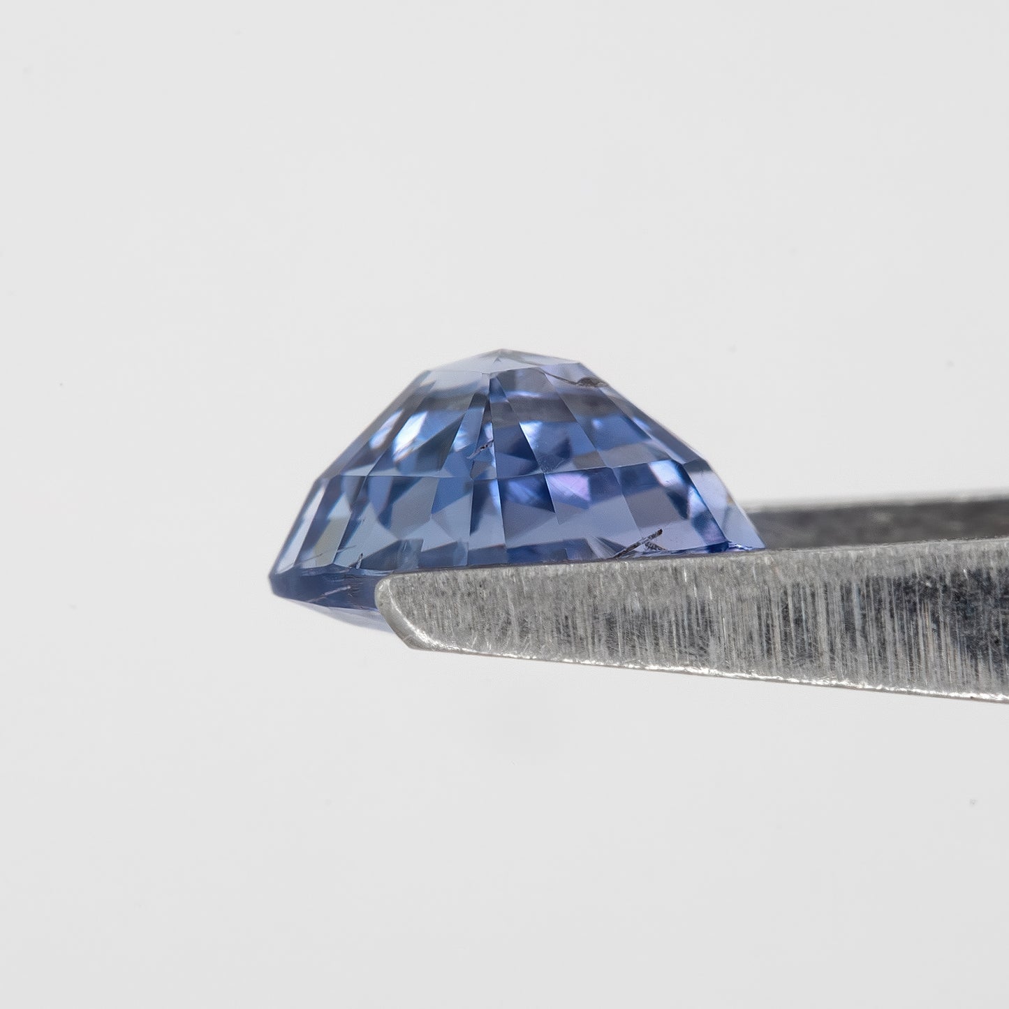 Light Blue Champagne Sapphire | 1.18 Ct Cushion Cut Untreated Bicolor Gem | Rare Sapphire for Statement Ring or Pendant