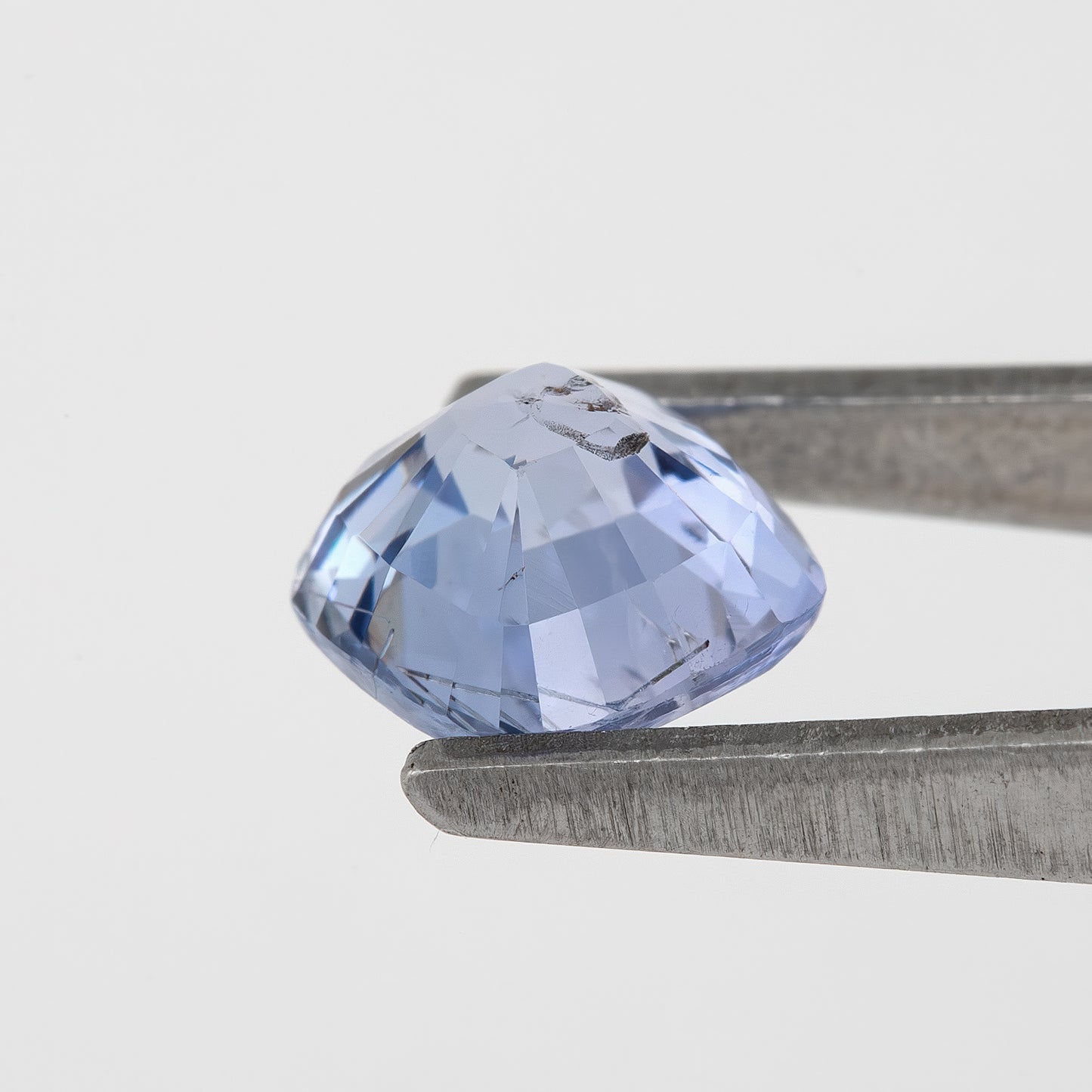 Light Blue Champagne Sapphire | 1.18 Ct Cushion Cut Untreated Bicolor Gem | Rare Sapphire for Statement Ring or Pendant