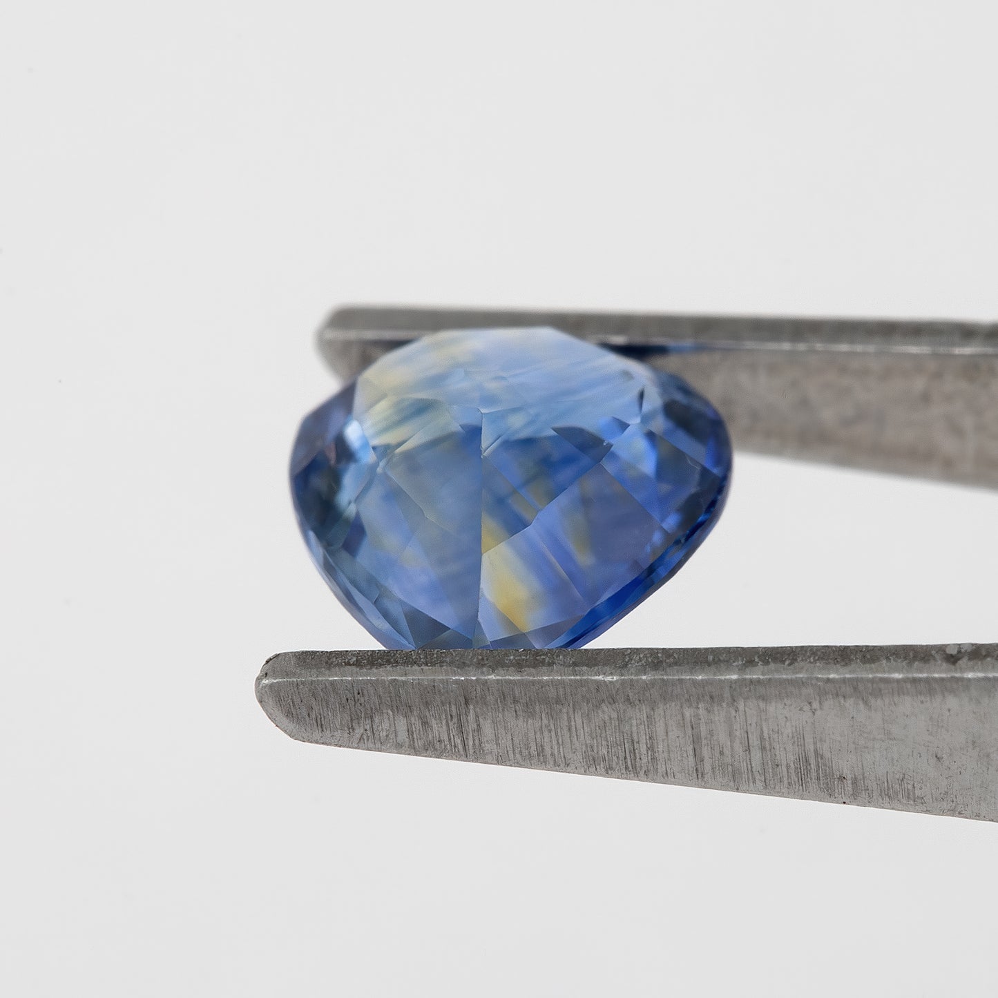 Blue Champagne Bicolor Sapphire | 0.96 Ct Pear Cut Untreated Natural Gem | Rare Loose Sapphire for Custom Jewelry | Elegant Drop Shape