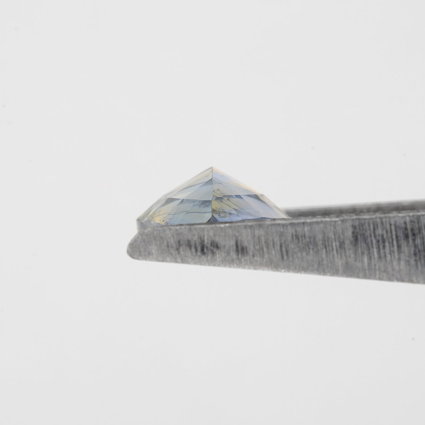 Lavender Blue Champagne Bicolor Sapphire | 0.82 Ct Pear Cut Untreated Gem | Elegant Teardrop Loose Sapphire for Jewelry Creation