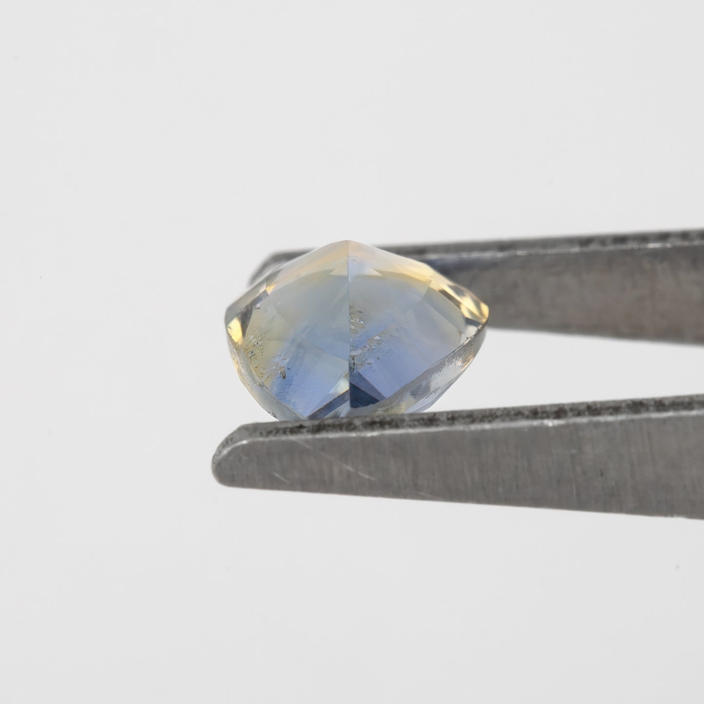 Lavender Blue Champagne Bicolor Sapphire | 0.82 Ct Pear Cut Untreated Gem | Elegant Teardrop Loose Sapphire for Jewelry Creation