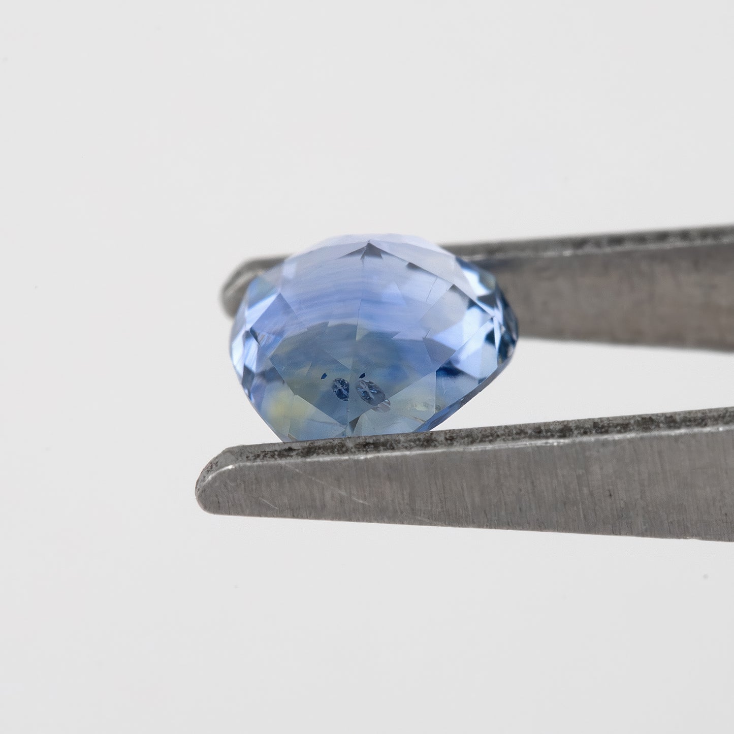 Vivid Blue Champagne Bicolor Sapphire | 0.87 Ct Pear Cut Untreated Gemstone | Elegant Loose Sapphire for Fine Jewelry Design