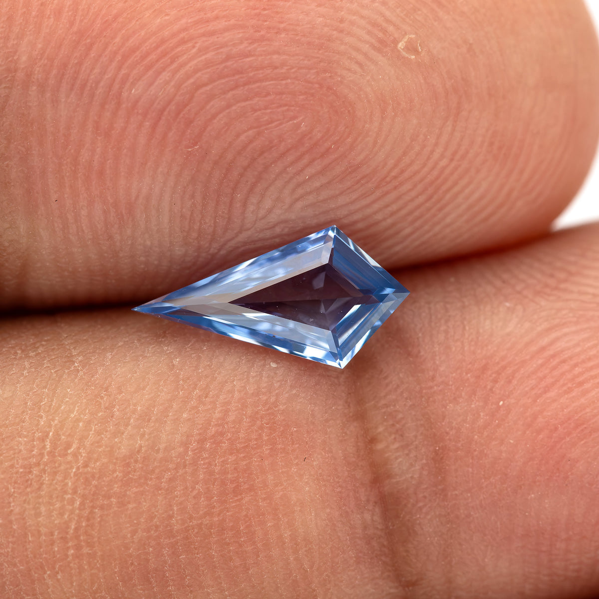 0.85 ct 天然ブルーサファイア（菱形）、石の画像9、SKU KK359