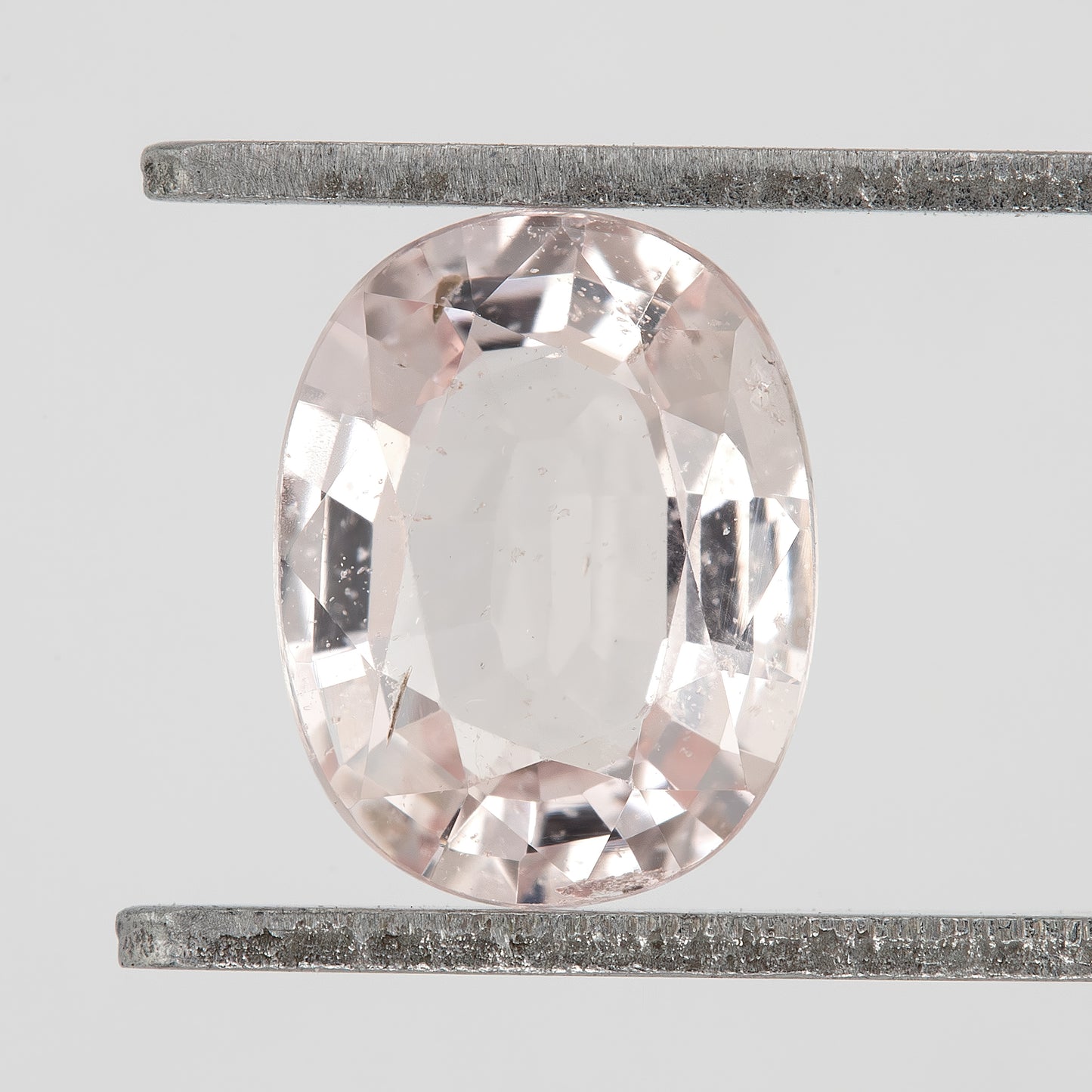 1.40 Ct Natural Peach Sapphire – Oval Cut Heated African Gemstone for Engagement Rings