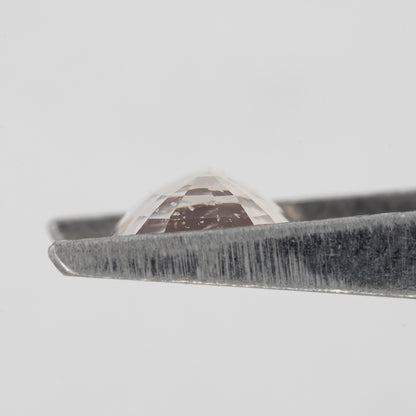 1.40 Ct Natural Peach Sapphire – Oval Cut Heated African Gemstone for Engagement Rings