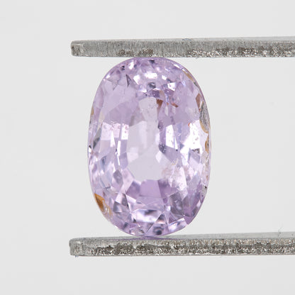 1.51 Ct Natural Purple Sapphire – Oval Cut Heated African Gemstone for Rings or Custom Fine Jewelry