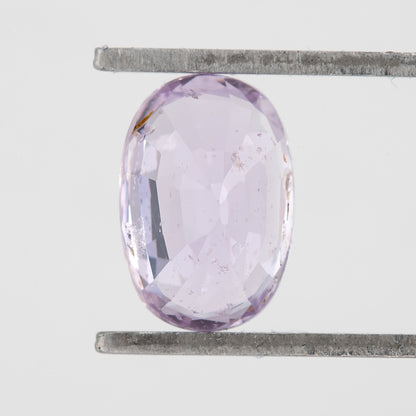 1.51 Ct Natural Purple Sapphire – Oval Cut Heated African Gemstone for Rings or Custom Fine Jewelry