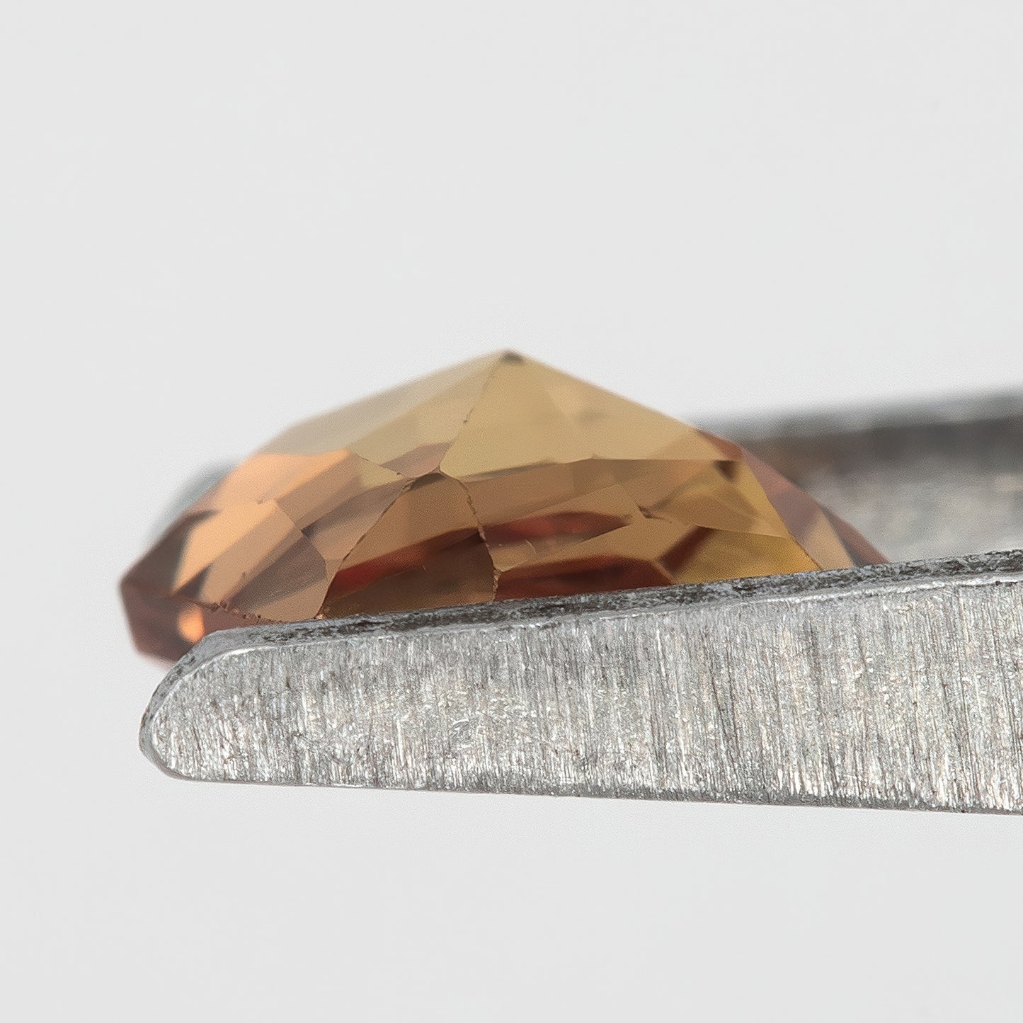Honey Brown 0.79 Ct Asscher Cut Natural Sapphire | Heated | Visible Inclusions | Earthy Gem for Custom Rings, Pendants & Fine Jewelry