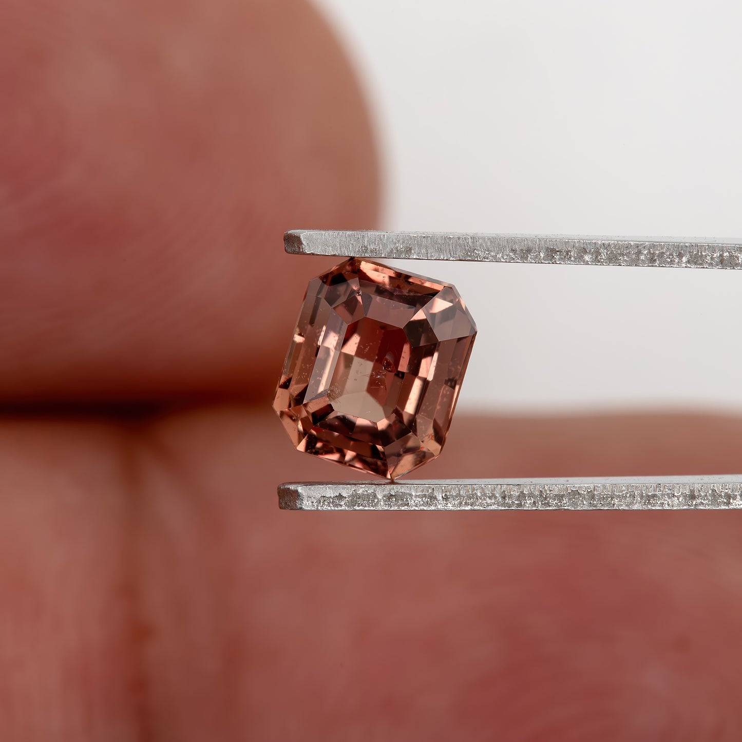 Terra Brown 0.96 Ct Emerald Cut Sapphire | Natural Heated Gemstone | Earthy Rustic Gem for Bold Rings, Pendants & Artisan Jewelry