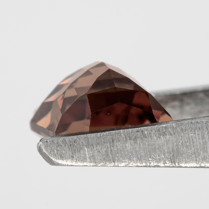 Terra Brown 0.96 Ct Emerald Cut Sapphire | Natural Heated Gemstone | Earthy Rustic Gem for Bold Rings, Pendants & Artisan Jewelry