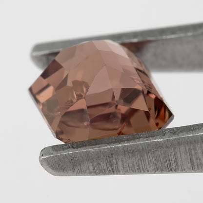 Terra Brown 0.96 Ct Emerald Cut Sapphire | Natural Heated Gemstone | Earthy Rustic Gem for Bold Rings, Pendants & Artisan Jewelry
