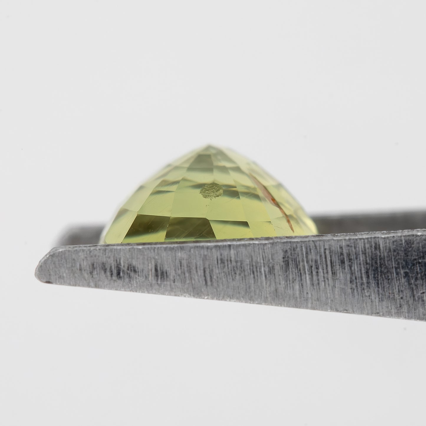Yellowish Green Natural Sapphire 2.10 Ct | Oval Cut Heated Gemstone with Inclusions | Bold Stone for Engagement or Custom Statement Jewelry