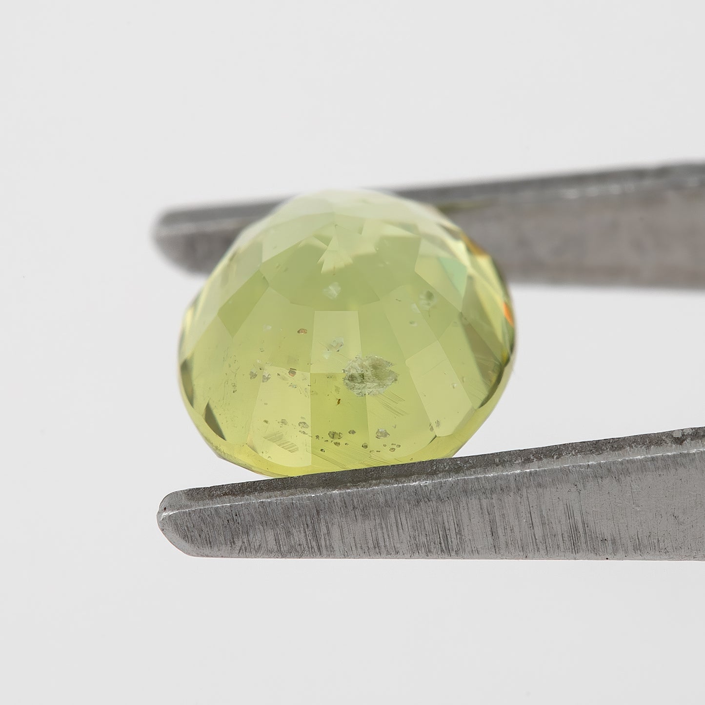 Vibrant Chartreuse Green Natural Sapphire 1.74 Ct | Oval Cut Heated Loose Gemstone | Eye Visible Inclusions | Unique Stone for Statement Ring or Pendant Design