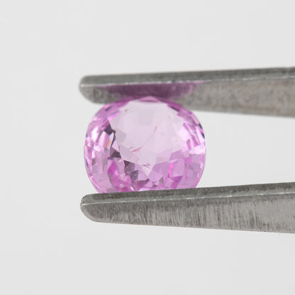 Vivid Pink Sapphire | 0.92ct Oval Cut Heated Gemstone with Inclusions | Loose Stone for Cocktail Ring or Bold Jewelry Design