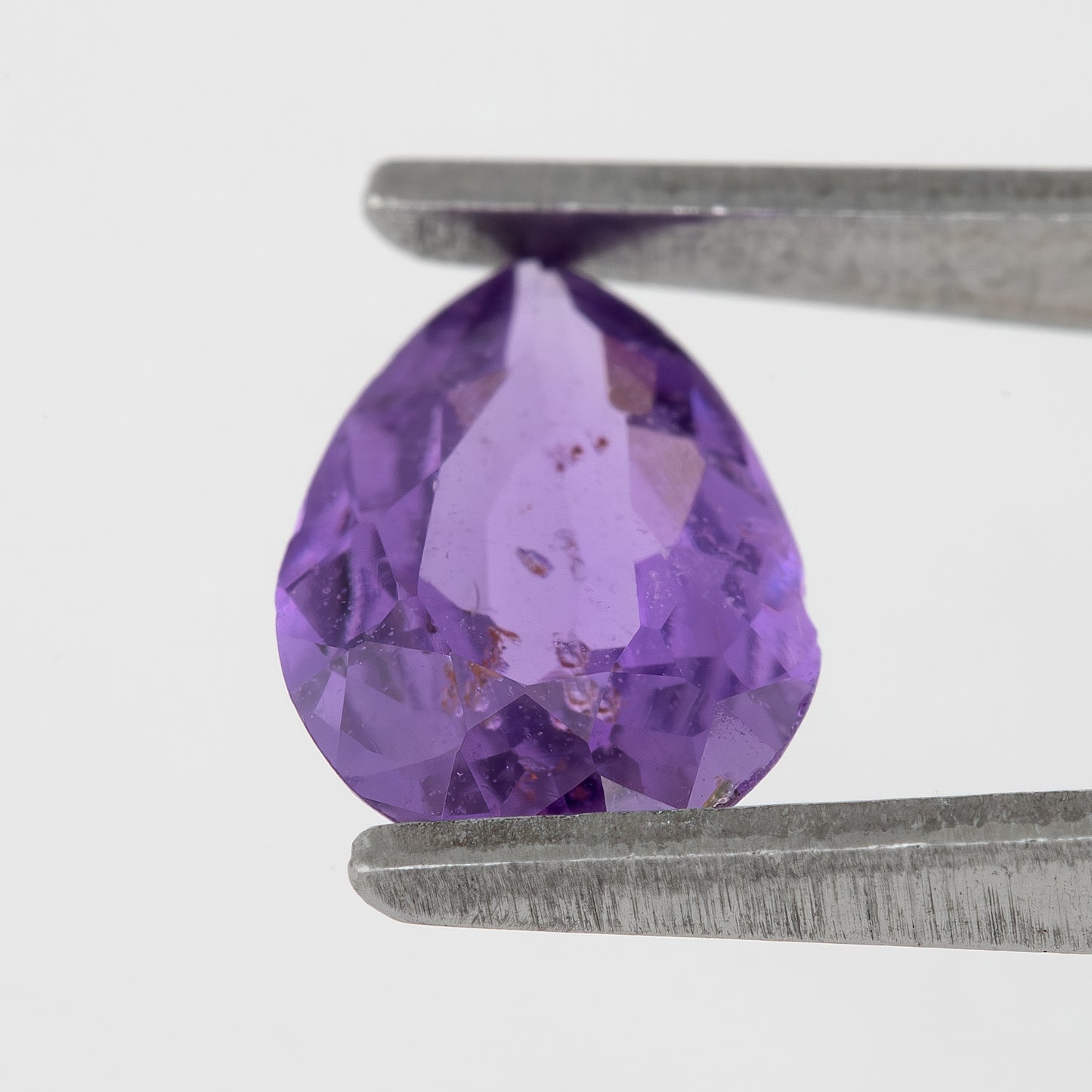 Rich Purple with Blue Undertones Sapphire | 1.06ct Pear Cut Heated Loose Gemstone with Inclusions | For Bold Rings & Custom Fine Jewelry