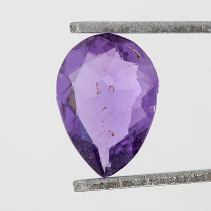 Rich Purple with Blue Undertones Sapphire | 1.06ct Pear Cut Heated Loose Gemstone with Inclusions | For Bold Rings & Custom Fine Jewelry