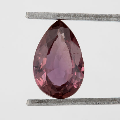Deep Rose Purple Sapphire Pear Cut | Heated Gemstone for Custom Ring | Pendant | Cocktail or Fine Jewelry
