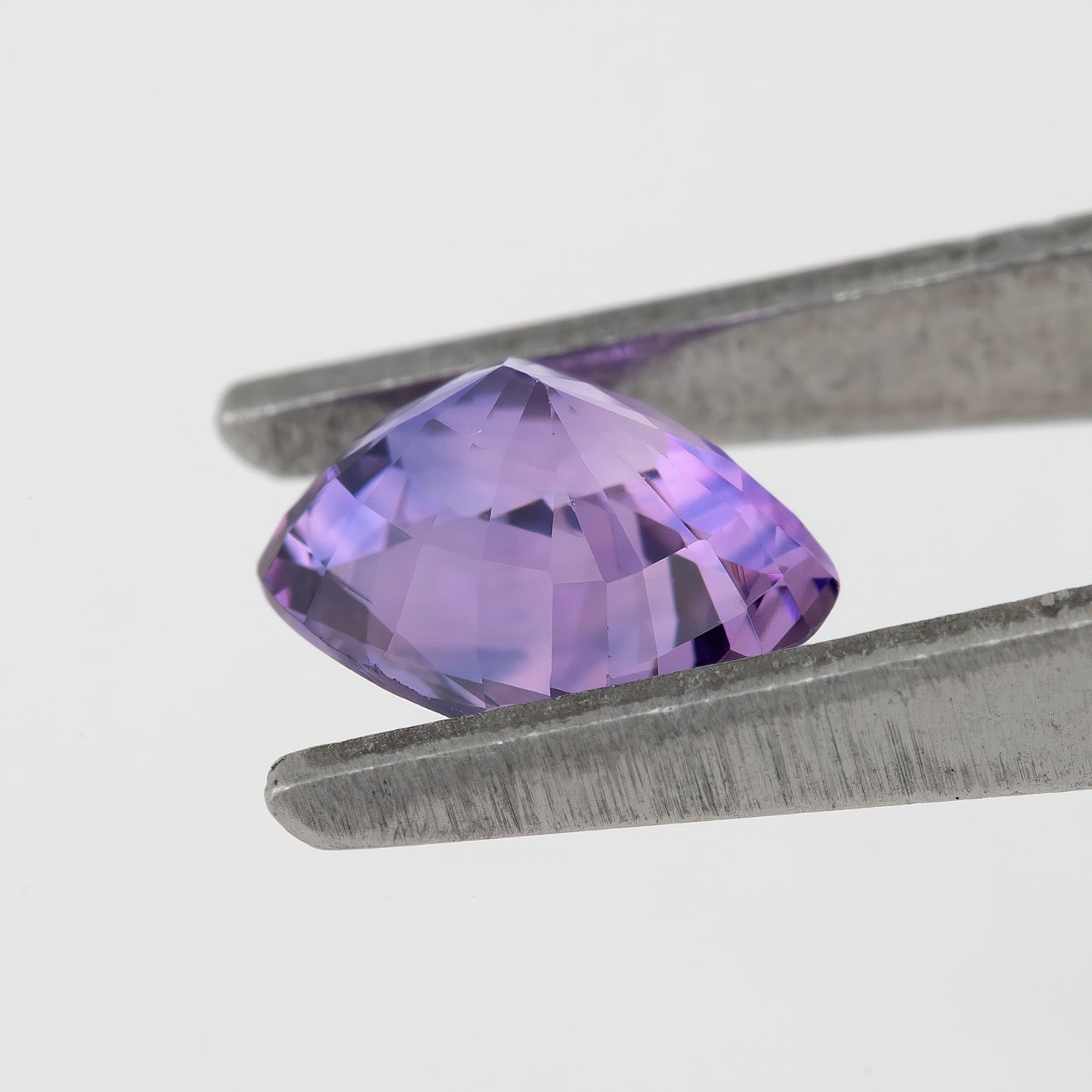 Vivid Violet-Blue Sapphire | 0.96ct Untreated Cushion Cut Loose Gemstone | Rare Color Sapphire for High-End Jewelry Designs