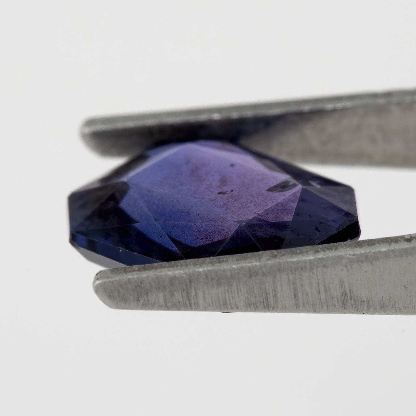 Deep Royal Blue with Violet Undertone Sapphire | 2.07ct Emerald Cut Heated Natural Gemstone | For Engagement Rings and Fine Jewelry Designs