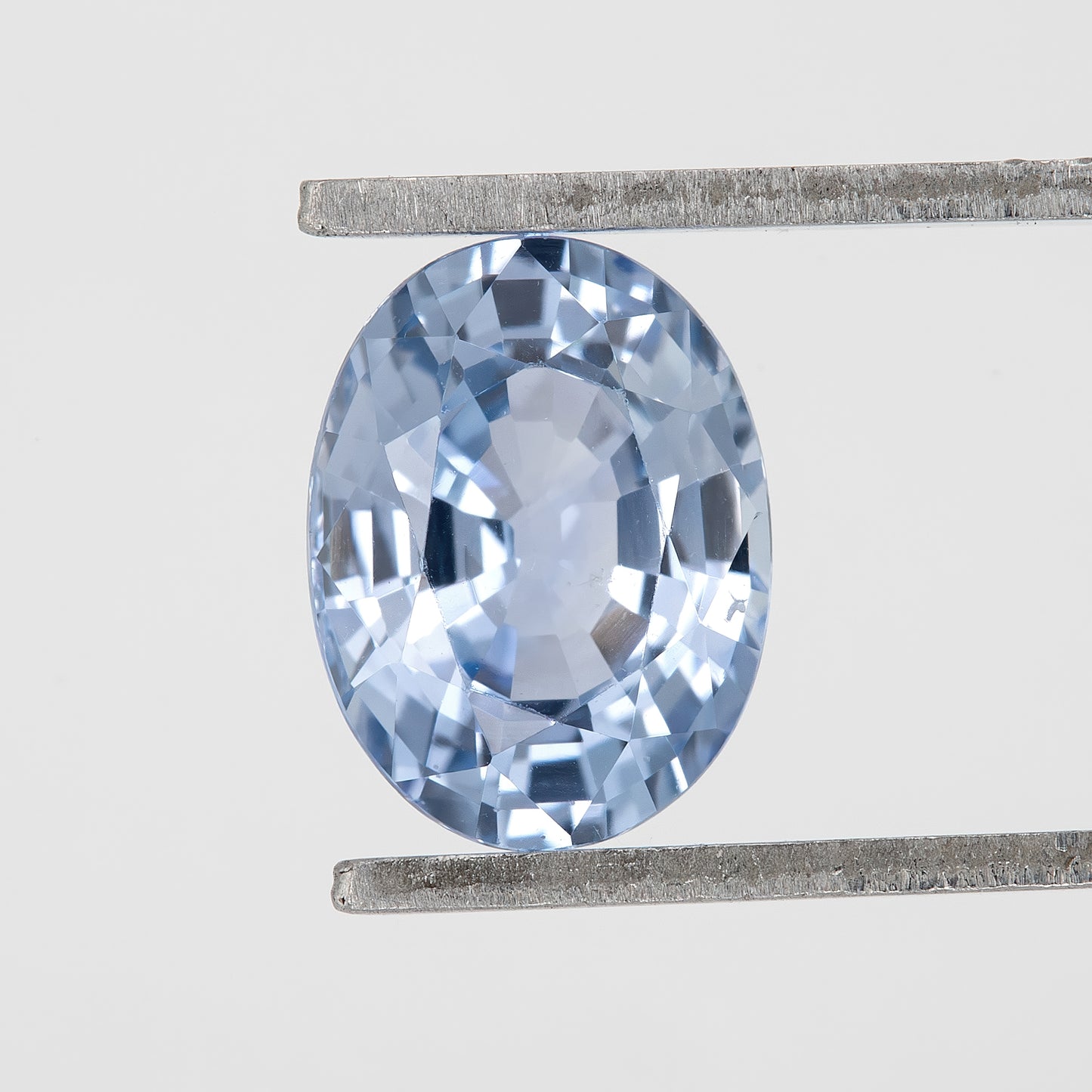 Sky Blue Sapphire 1.31 Ct | Oval Cut Heated Loose Gemstone with Visible Inclusions | Perfect for Custom Jewelry and Heirloom Ring