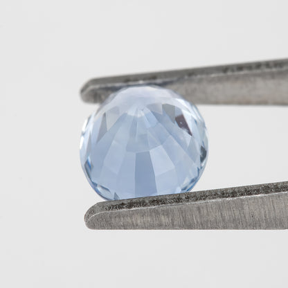 Sky Blue Sapphire 1.31 Ct | Oval Cut Heated Loose Gemstone with Visible Inclusions | Perfect for Custom Jewelry and Heirloom Ring