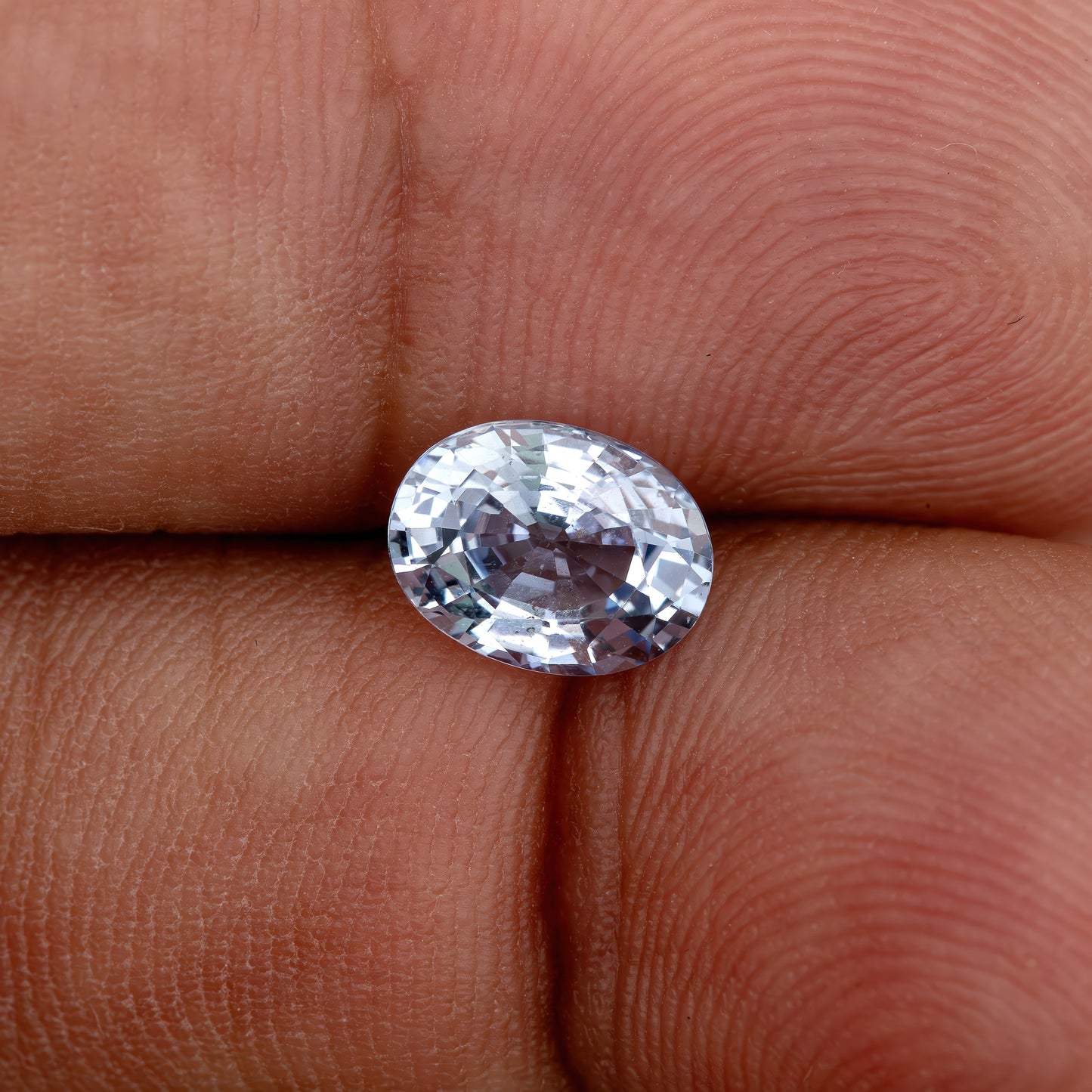 Sky Blue Sapphire 1.31 Ct | Oval Cut Heated Loose Gemstone with Visible Inclusions | Perfect for Custom Jewelry and Heirloom Ring