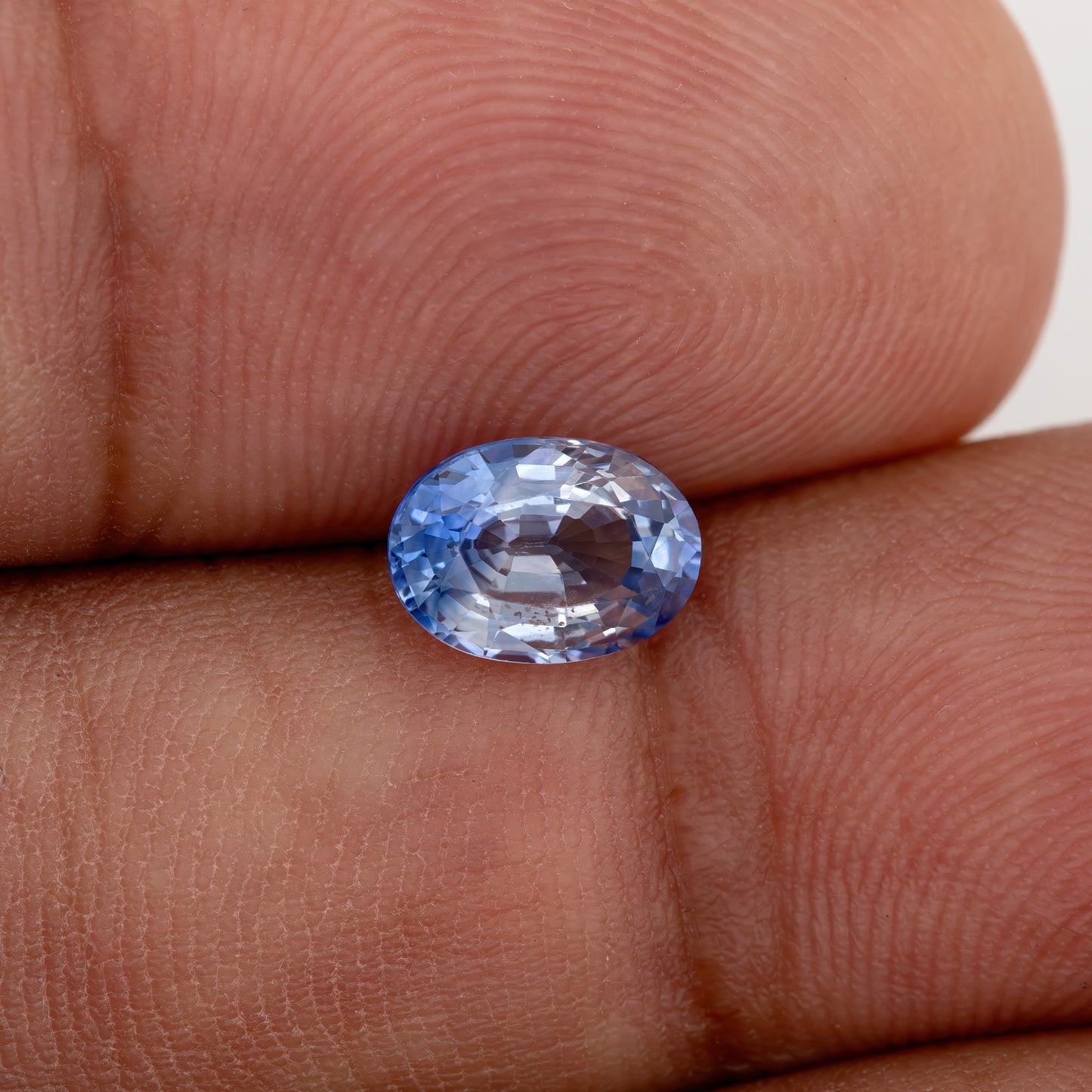 Light Blue Sapphire 1.35 Ct | Oval Cut Heated Loose Gemstone | Ideal for Fine Jewelry, Rings, Pendants | Custom Design Ready