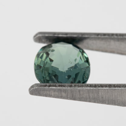 Deep Teal Green Sapphire 1.44 Ct | Natural Heated Oval Sapphire Gemstone | Earthy Green-Blue Color for Statement Rings & Pendants