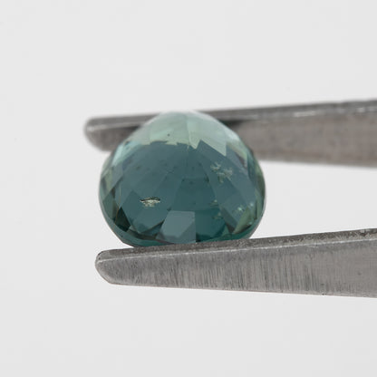 Deep Teal Green Sapphire 1.44 Ct | Natural Heated Oval Sapphire Gemstone | Earthy Green-Blue Color for Statement Rings & Pendants