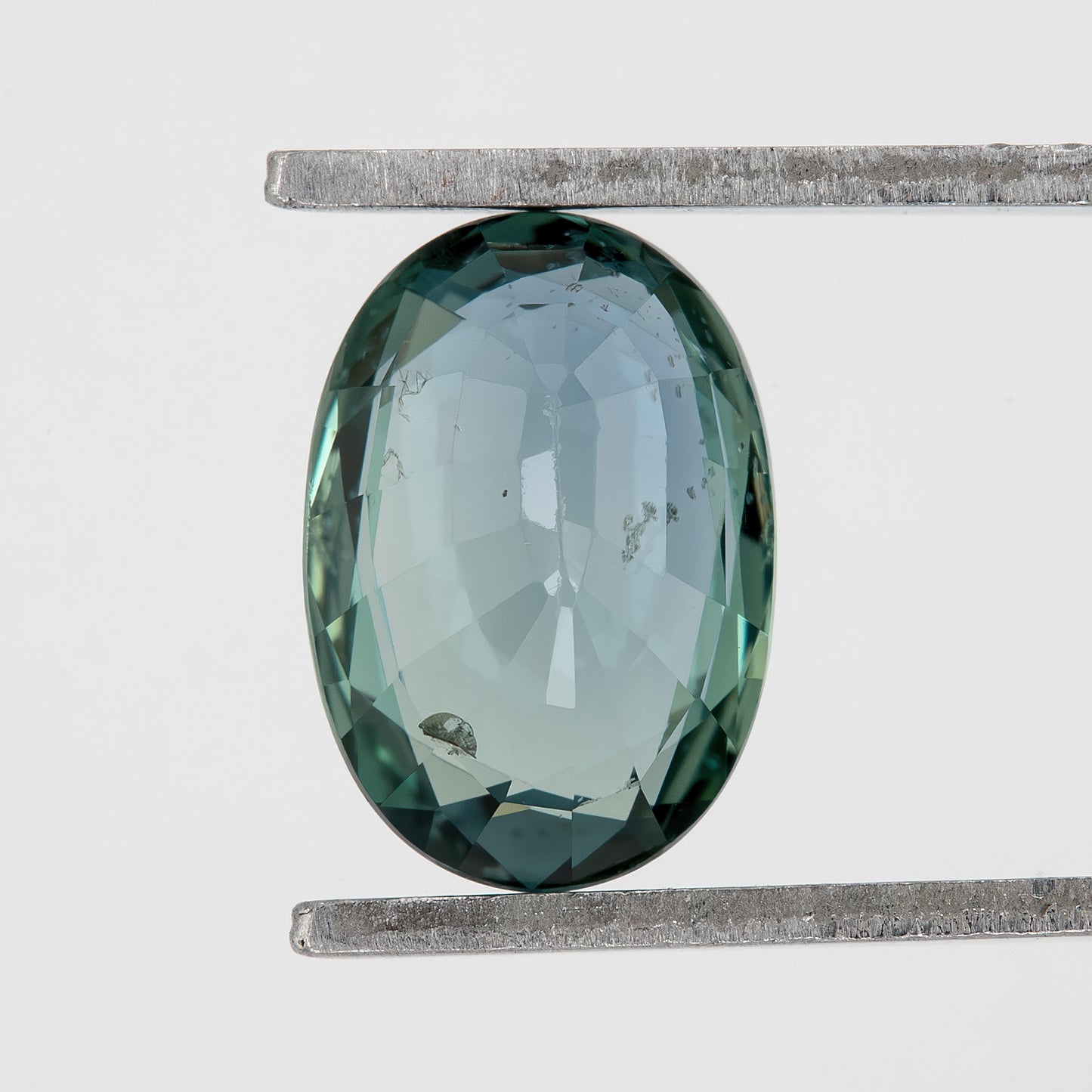 Deep Teal Green Sapphire 1.44 Ct | Natural Heated Oval Sapphire Gemstone | Earthy Green-Blue Color for Statement Rings & Pendants