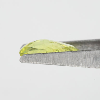 Bright Lemon Yellow Sapphire 1.34 Ct | Heated Emerald Cut Natural Gemstone | Unique Yellow Sapphire for Rings & Fine Jewelry