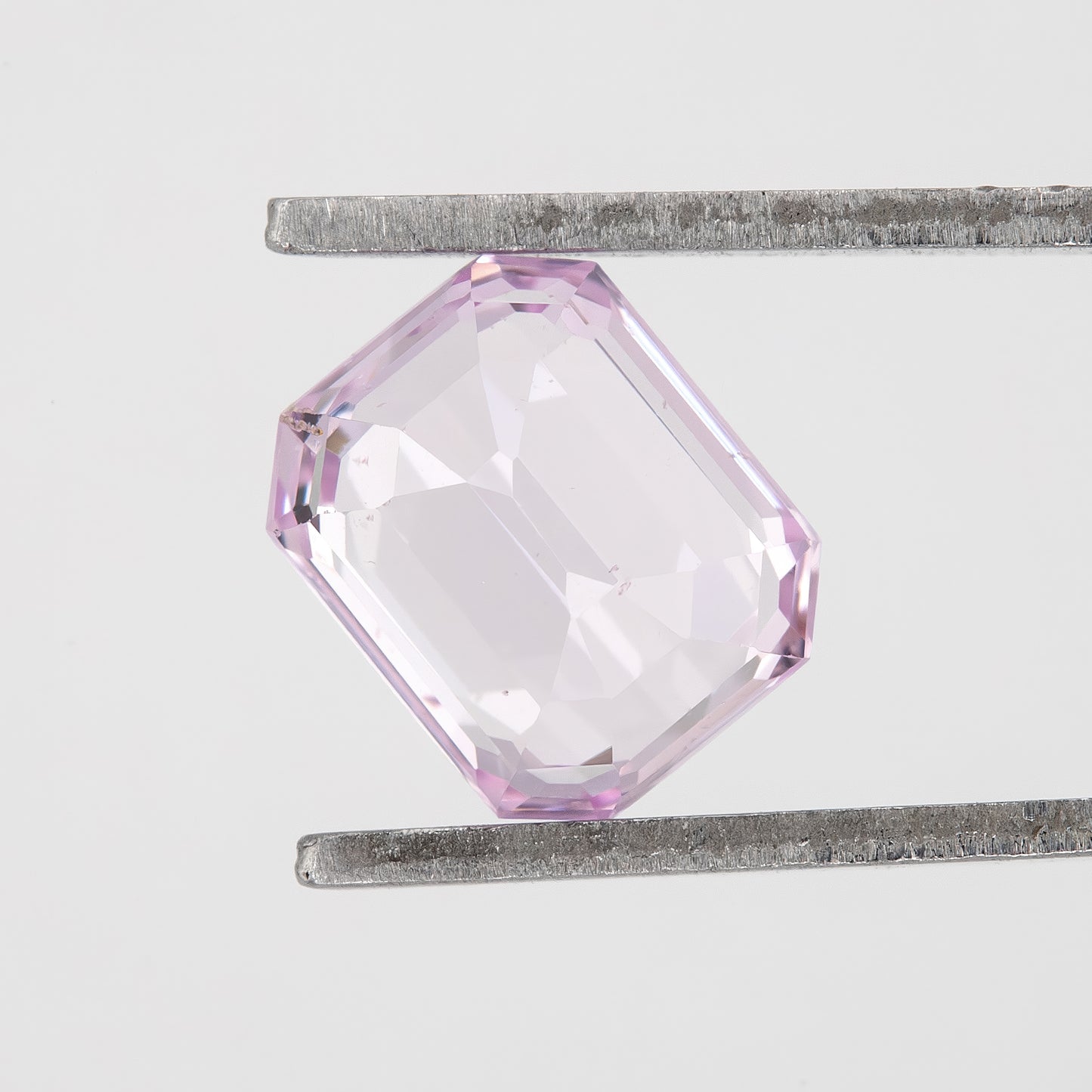 Light Pink Sapphire Emerald Cut | 1.33ct Heated Natural Gemstone | Loose Stone for Engagement Ring | Fine Jewelry Design