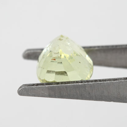 Pale Lemon Yellow Sapphire Oval Cut | 2.09ct Heated Natural Gemstone | Loose Stone for Ring | Statement or Fine Jewelry