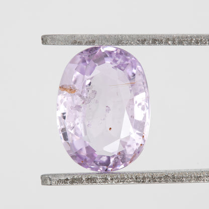 Light Lavender Purple Sapphire Oval Cut | 1.42ct Heated Natural Gemstone | Loose Stone for Fine Jewelry | Engagement Ring Design
