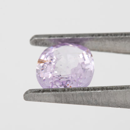 Light Lavender Purple Sapphire Oval Cut | 1.42ct Heated Natural Gemstone | Loose Stone for Fine Jewelry | Engagement Ring Design