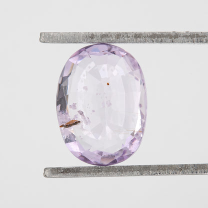 Light Lavender Purple Sapphire Oval Cut | 1.42ct Heated Natural Gemstone | Loose Stone for Fine Jewelry | Engagement Ring Design