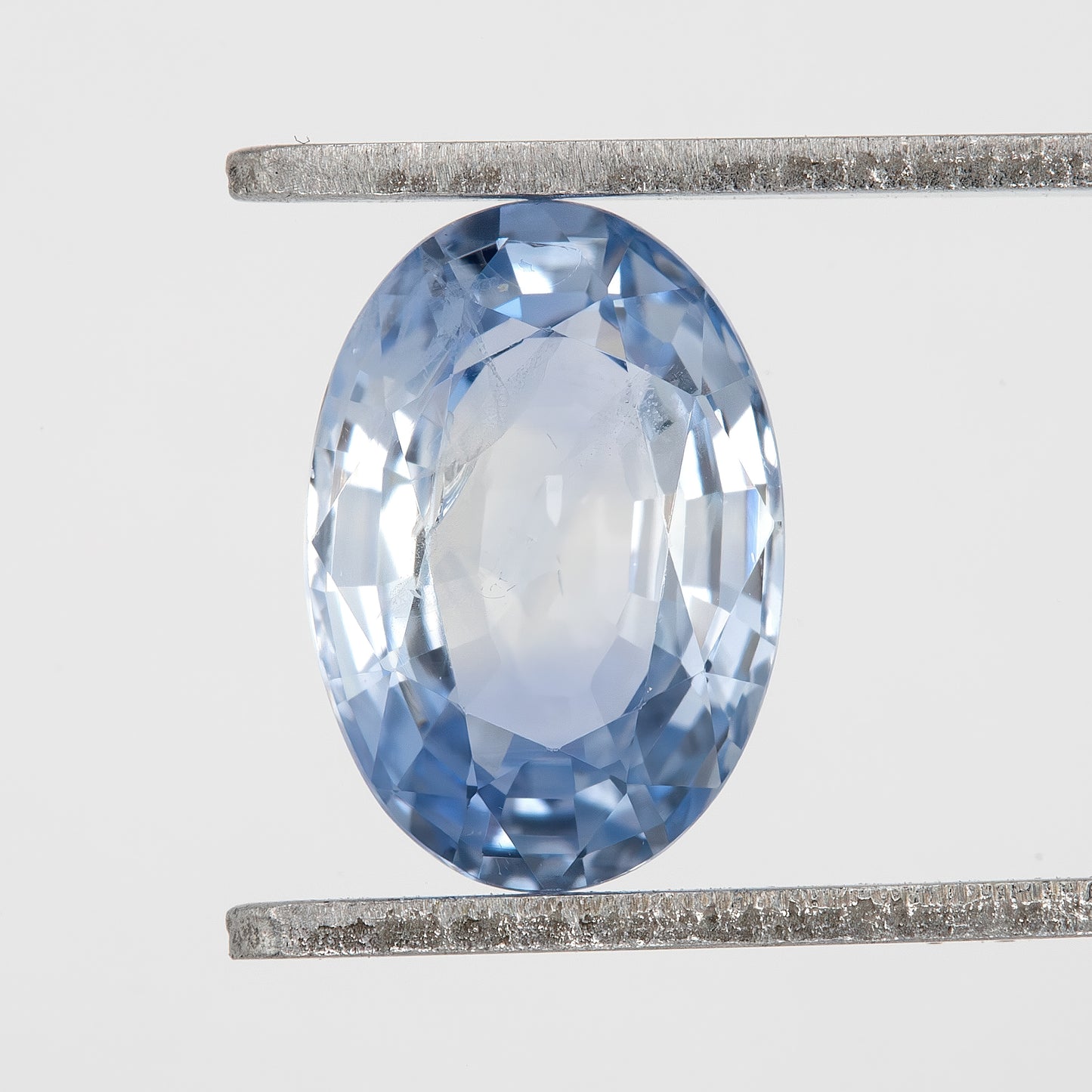 Light Icy Blue Sapphire Round Cut | 1.58ct Heated Natural Gemstone | Loose Stone for Engagement Ring | Custom Fine Jewelry