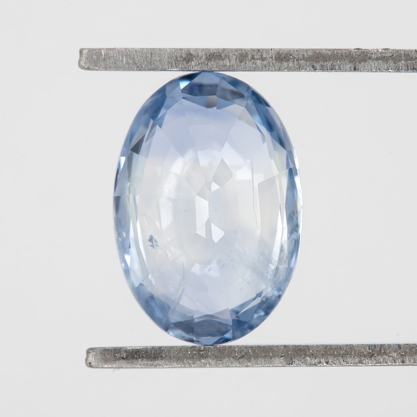 Light Icy Blue Sapphire Round Cut | 1.58ct Heated Natural Gemstone | Loose Stone for Engagement Ring | Custom Fine Jewelry