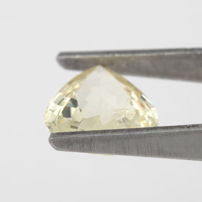 Soft Golden Yellow Sapphire Pear Cut | 2.08ct Heated Natural Gemstone | Loose Stone for Engagement Ring | Pendant | Fine Jewelry