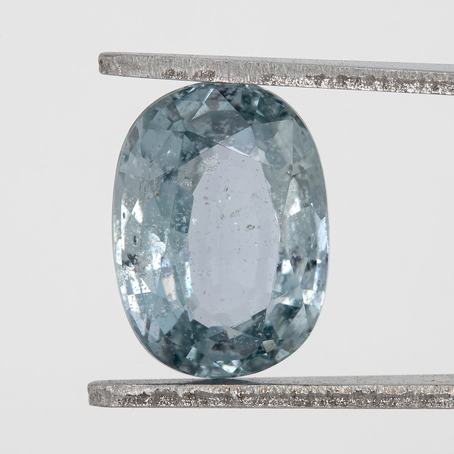 Icy Light Blue Sapphire Oval Cut | 2.22ct Heated Natural Gemstone | Loose Stone for Engagement Ring | Pendant | Fine Jewelry