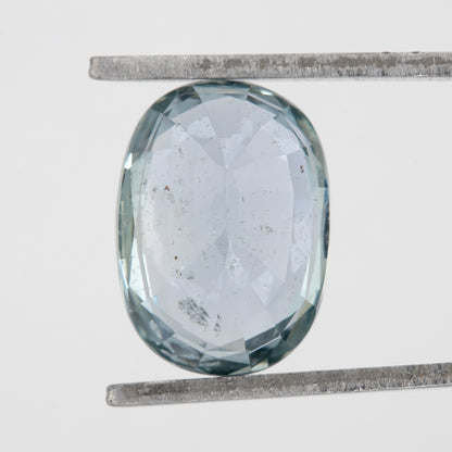 Icy Light Blue Sapphire Oval Cut | 2.22ct Heated Natural Gemstone | Loose Stone for Engagement Ring | Pendant | Fine Jewelry