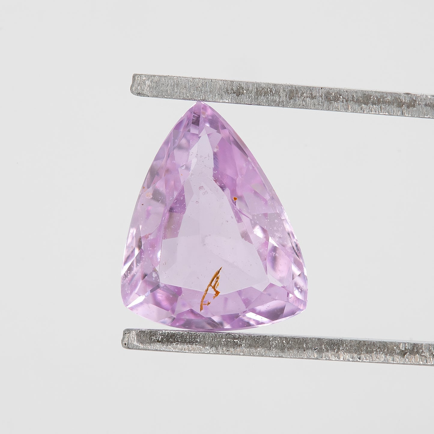 Lavender Pink Trillion Sapphire | Heated Natural Gemstone | Unique Cut for Bold Rings, Pendants & Fine Jewelry Designs