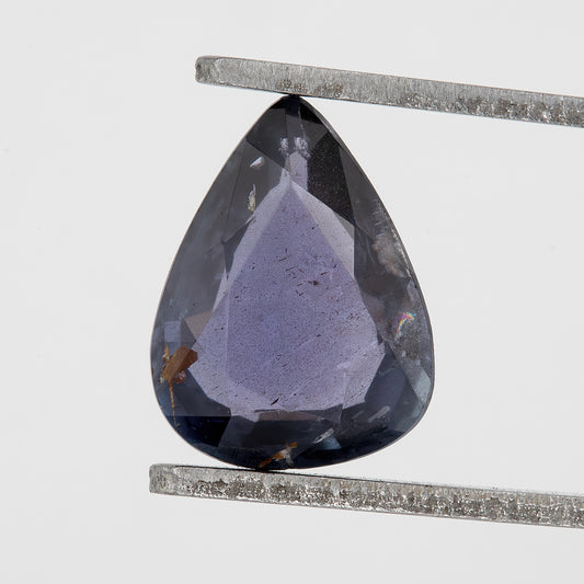 Deep Blue Violet Pear Sapphire | 1.33 Ct Natural Heated Gemstone | Unique Sapphire for Statement Engagement Rings, Pendants & Fine Jewelry