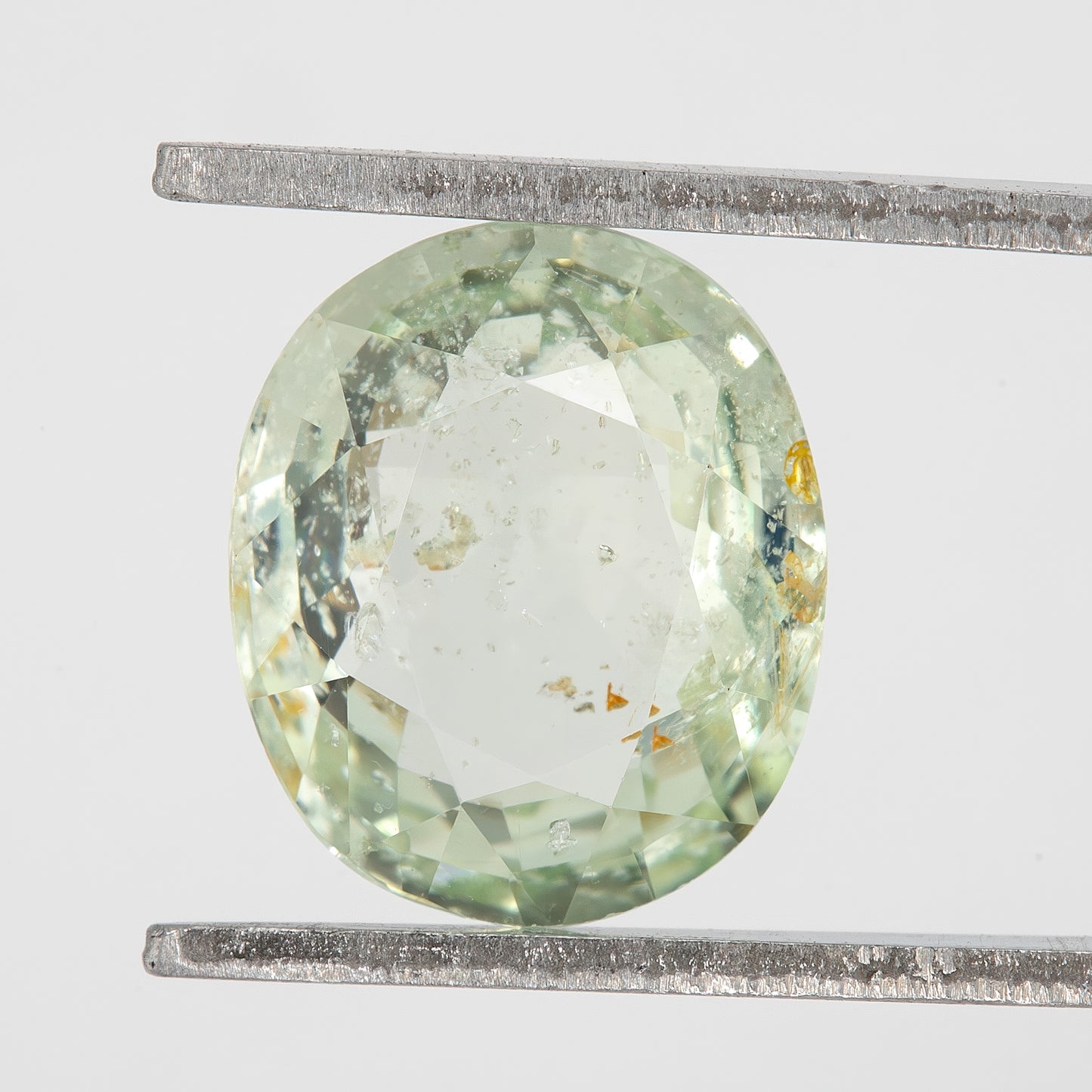 Mint Green Oval Sapphire | 2.31 Ct Natural Heated Gemstone | Pastel Green Sapphire for Unique Rings, Engagement Jewelry & Custom Designs