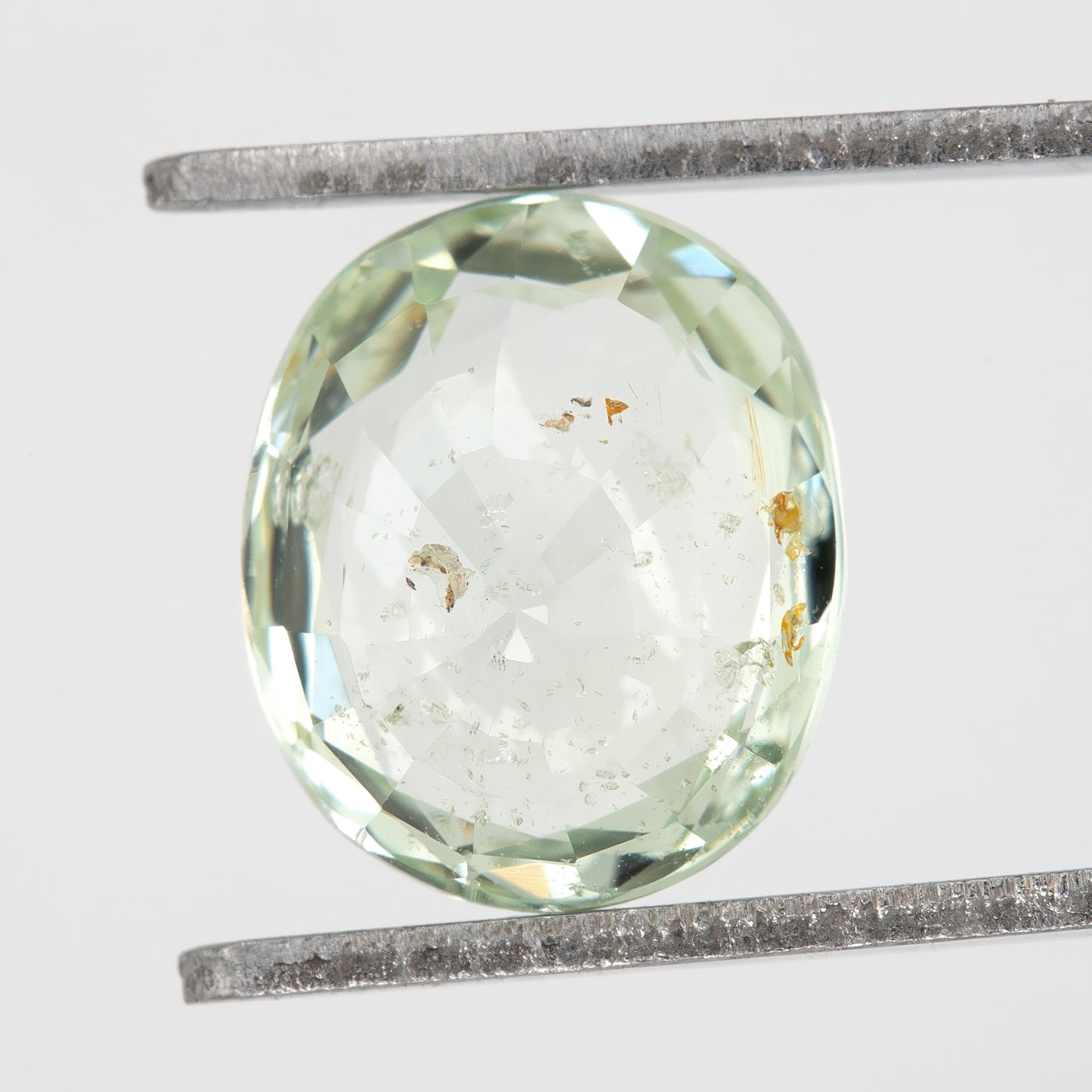 Mint Green Oval Sapphire | 2.31 Ct Natural Heated Gemstone | Pastel Green Sapphire for Unique Rings, Engagement Jewelry & Custom Designs