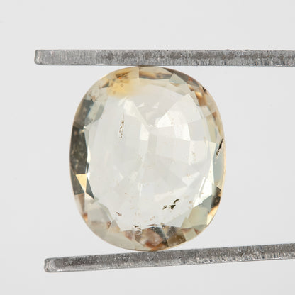Golden Yellow Sapphire | 2.17 Ct Oval Cut Heated Natural Gemstone | Radiant Yellow Sapphire for Statement Ring | Loose Stone for Jewelry Design
