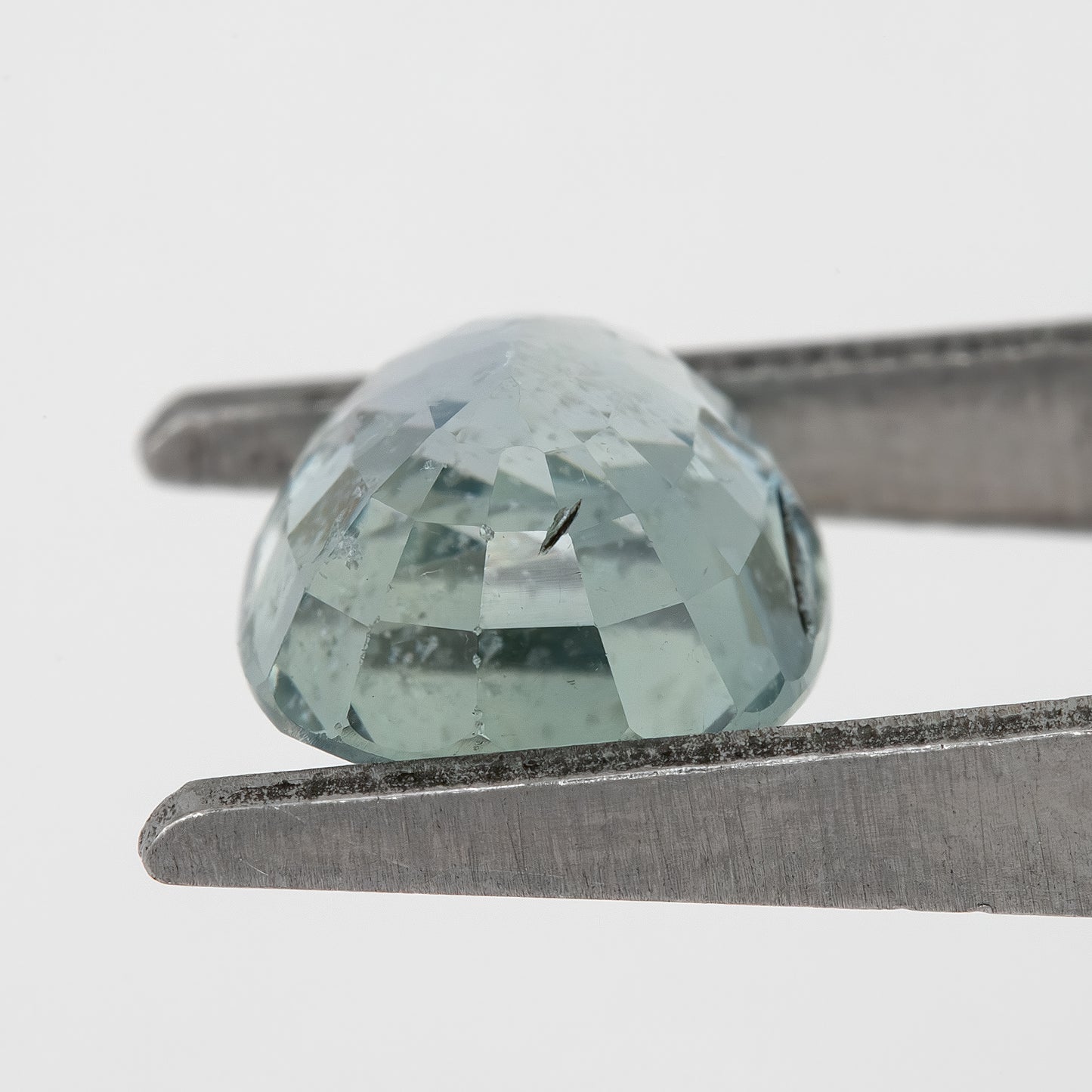 Mint Blue Sapphire | 2.50 Ct Cushion Cut Heated Natural Gemstone | Elegant Aqua-Toned Sapphire for Statement Ring | Loose Gem for Fine Custom Jewelry