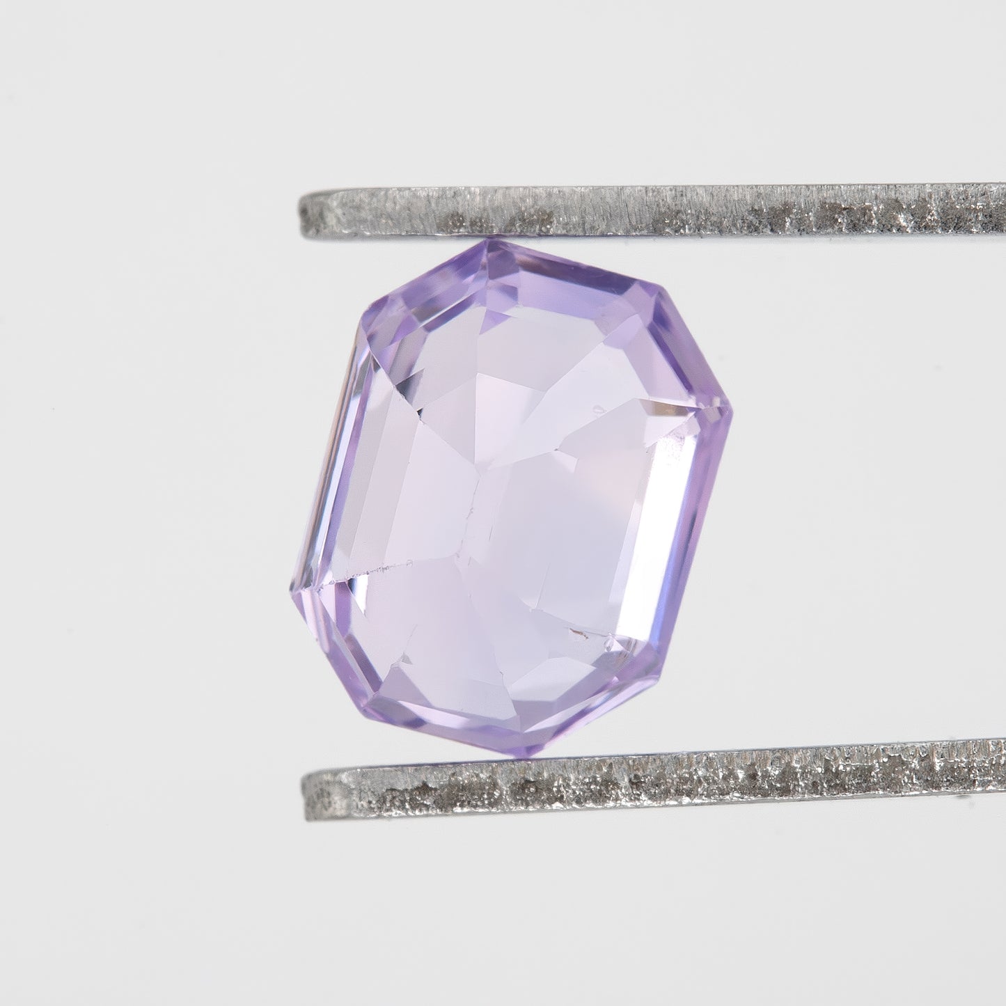 Light Lavender Purple Sapphire | 1.17 Ct Emerald Cut Heated Natural Sapphire | Loose Gem for Engagement Ring, Pendant, or Fine Jewelry Design