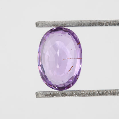 Bright Violet Pink Sapphire | 1.02 Ct Oval Cut Heated Natural Sapphire | Loose Gem for Statement Jewelry or Collector Design