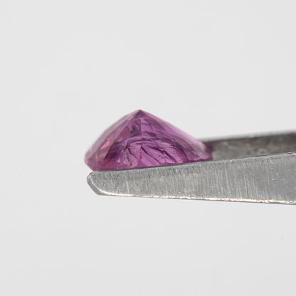 Pinkish Purple | 1.05 Carat Trillion Cut Heated Natural Sapphire for Unique Fine Jewelry and Artisan Designs